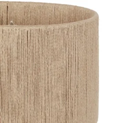 Trio Lighting pöytävalaisin Toba E27 puu/beige