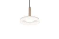 Trio Lighting riippuvalaisin Celeste LED 1-os kahvinruskea