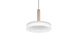 Trio Lighting riippuvalaisin Celeste LED 1-os kahvinruskea