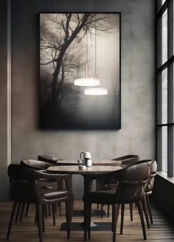 Trio Lighting riippuvalaisin Celeste LED 1-os kahvinruskea