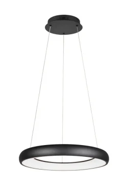 Trio Lighting riippuvalaisin Cardona LED 62 cm mattamusta