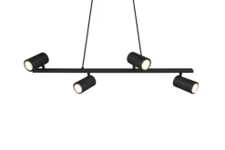 Trio Lighting riippuvalaisin Marley 4-os 80 cm GU10 mattamus