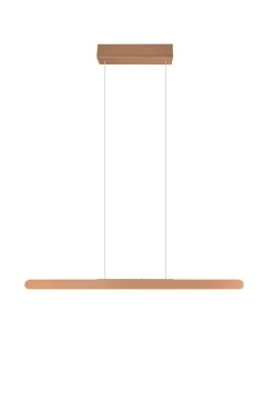 Trio Lighting riippuvalaisin Helios LED 100 cm kahvinruskea