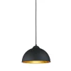 Trio Lighting riippuvalaisin Jimmy E27 musta/kultainen