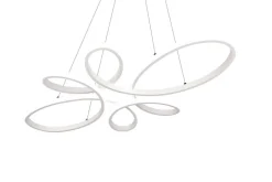 Trio Lighting riippuvalaisin Fly LED mattavalkoinen 4000K