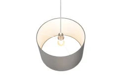 Trio Lighting riippuvalaisin Hotel 40 cm E27 harmaa