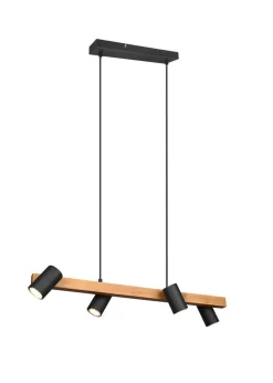 Trio Lighting riippuvalaisin Marley 4-os 80 cm GU10 mattamus