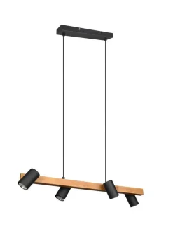 Trio Lighting riippuvalaisin Marley 4-os 80 cm GU10 mattamus