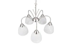 Trio Lighting riippuvalaisin Dobby 5-os E27 harjattu teräs/a