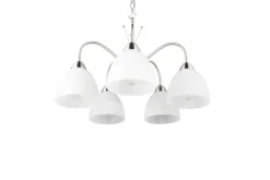 Trio Lighting riippuvalaisin Dobby 5-os E27 harjattu teräs/a