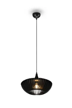 Trio Lighting riippuvalaisin Colino E27 mattamusta