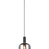 Trio Lighting riippuvalaisin Diva E27 mattamusta/kromattu