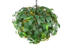 Trio Lighting riippuvalaisin Leavy 70 cm 4xE14 vihreä