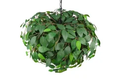 Trio Lighting riippuvalaisin Leavy 70 cm 4xE14 vihreä