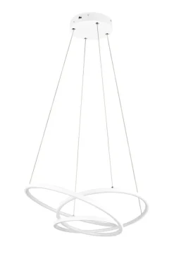 Trio Lighting riippuvalaisin Darvin LED 64 cm mattavalkoinen