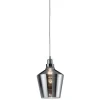 Trio Lighting riippuvalaisin Calais E27 savu