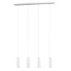 Trio Lighting riippuvalaisin Marley 4-os 75 cm GU10 valkoine
