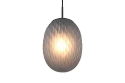 Trio Lighting riippuvalaisin Facette 1-os E27 mattamusta/sav