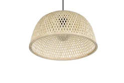 Trio Lighting riippuvalaisin Laurent E27 mattamusta/beige