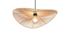 Trio Lighting riippuvalaisin Laurine 58 cm E27 ruskea