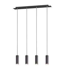 Trio Lighting riippuvalaisin Marley 4-os 75 cm GU10 mattamus