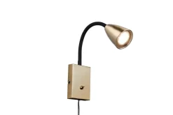 Trio Lighting seinävalaisin Wanda GU10 mattamessinki