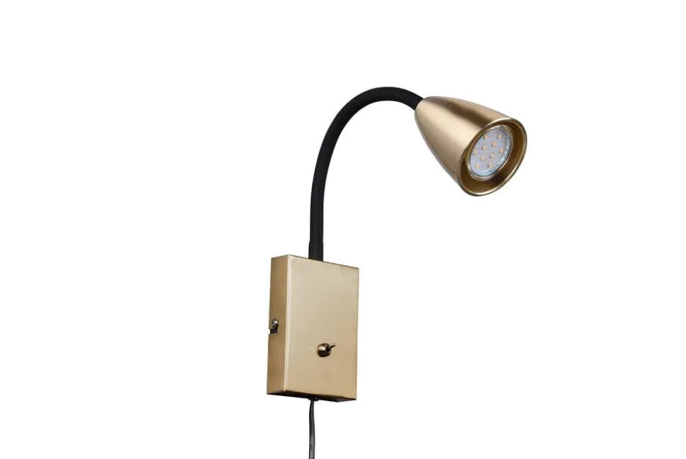 Trio Lighting seinävalaisin Wanda GU10 mattamessinki