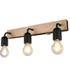 Trio Lighting seinävalaisin Arturo H2O 3-os E27 puu/mattamus