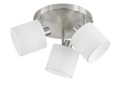 Trio Lighting spottivalaisin Tommy 3-os E14 harjattu teräs/v