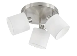 Trio Lighting spottivalaisin Tommy 3-os E14 harjattu teräs/v