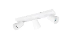 Trio Lighting spottivalaisin Sharp 3-os GU10 mattavalkoinen/