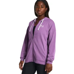 Under Armour collegetakki Rival oversize fullzip hood