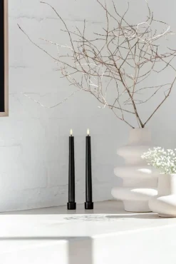 Uyuni kynttilänjalka kruunukynttilälle 3,25x2,32 cm Matte bl