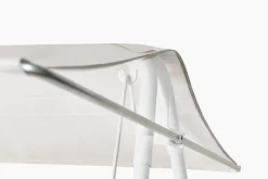 Varax katosraudat ja valkoinen katos Retro keinuun