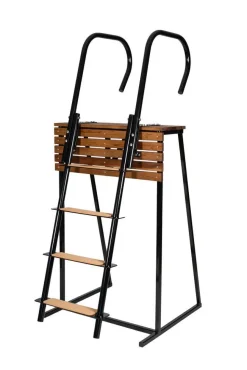 Varax laituritikas 420 ylösnostettava, musta