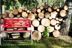 Varax penkki Retro 322 2-h punavalkoinen