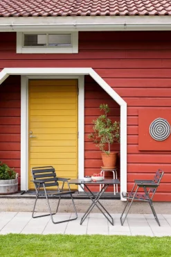 Varax Pöytä Retro 401 mustaharmaa