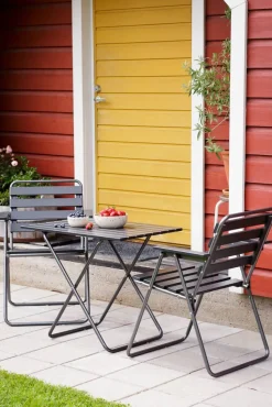 Varax Pöytä Retro 401 mustaharmaa