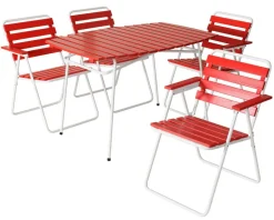 Varax Pöytä Retro 403 punavalkoinen