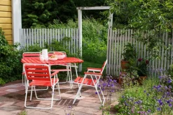 Varax Pöytä Retro 403 punavalkoinen