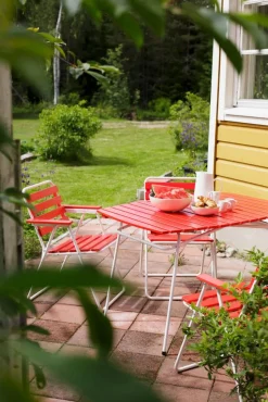 Varax Pöytä Retro 403 punavalkoinen