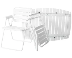 Varax pöytä Retro 403 valkoinen