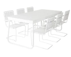 Varax Suvisaari pöytä 6-h valkoinen