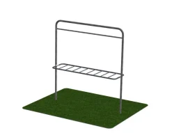 Varax tuuletusteline 199 harmaa