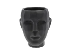 Villa Collection Vern ruukku 22,5 cm sementti musta