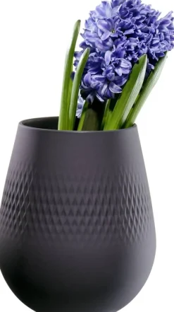 Villeroy&Boch Collier Vaasi 12,5x12,5x14cm musta