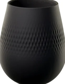 Villeroy&Boch Collier Vaasi 12,5x12,5x14cm musta