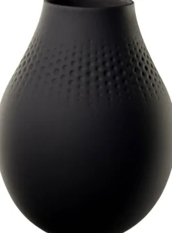 Villeroy&Boch Collier Vaasi 16x16x20cm musta