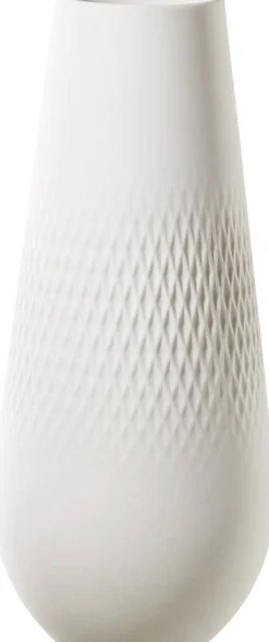 Villeroy&Boch Collier Vaasi 11,5x11,5x26cm valkoinen