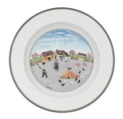 Villeroy&Boch Design Naif Syvä lautanen 21cm Poultry farm